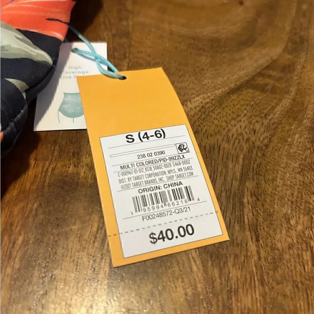 Kona Sol multi-colored one piece size S (4-6)
